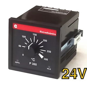 Controlador de temperatura analógico industrial Eletrodinâmica P300 75 – 24Vca/Vcc
