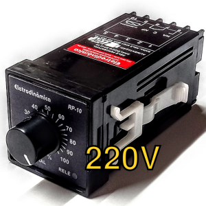 Relé percentual analógico industrial Eletrodinâmica RP10 45 220Vca