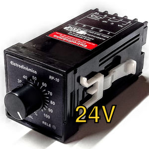 Relé percentual analógico industrial Eletrodinâmica RP10 45 24Vca/Vcc