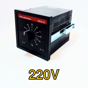 Relé percentual analógico industrial Eletrodinâmica RP10 75 220Vca